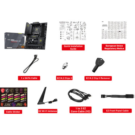 MSI MAG B850 TOMAHAWK WIFI AM5 Placa Base ATX 4 DDR5 SATA Wi-Fi 7 Bluetooth 5.4
