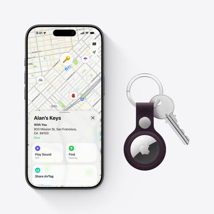 Apple AirTag 2ª Generación Localizador Preciso con Chip Ultra Wideband