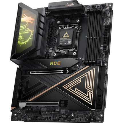 MSI MEG X870E ACE MAX Placa base ATX AM5 con 4 Slots DDR5 y PCIe 5.0