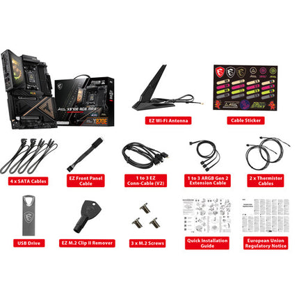 MSI MEG X870E ACE MAX Placa base ATX AM5 con 4 Slots DDR5 y PCIe 5.0