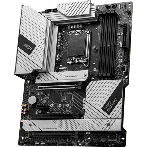 MSI PRO Z790-A WIFI II Placa base ATX LGA 1700 DDR5 Wi-Fi 6E SATA III
