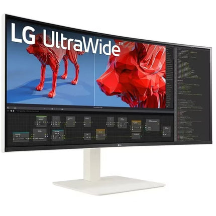 LG UltraWide Monitor Curvo 37.5" WQHD+ HDR 144 Hz 1 ms USB-C 90W