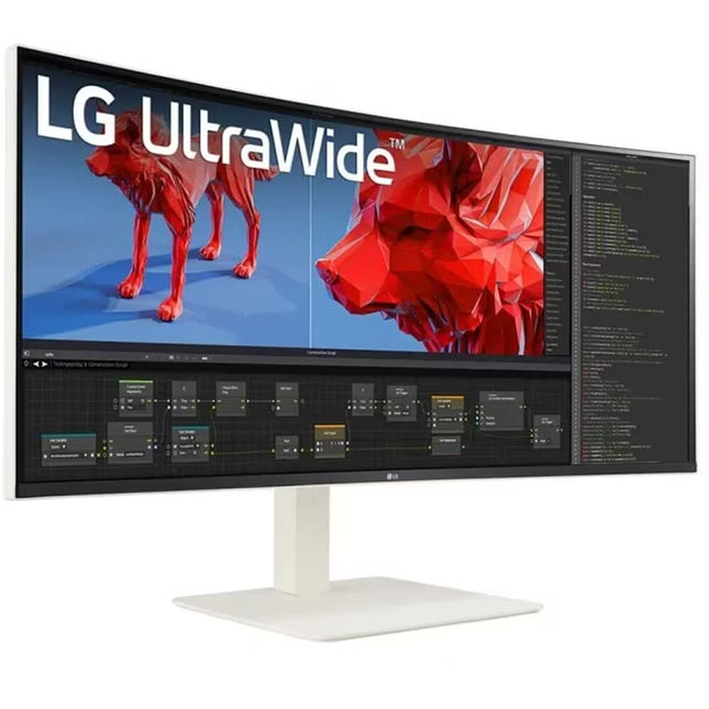LG UltraWide Monitor Curvo 37.5" WQHD+ HDR 144 Hz 1 ms USB-C 90W