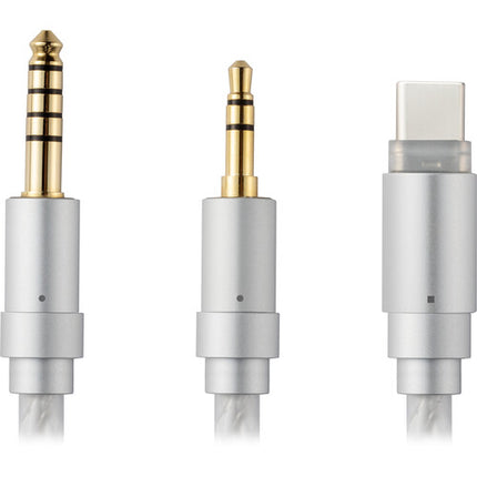 ACTIVO Scoop PSE52 Auriculares In-Ear Cable 3.5mm 4.4mm USB-C Blanco