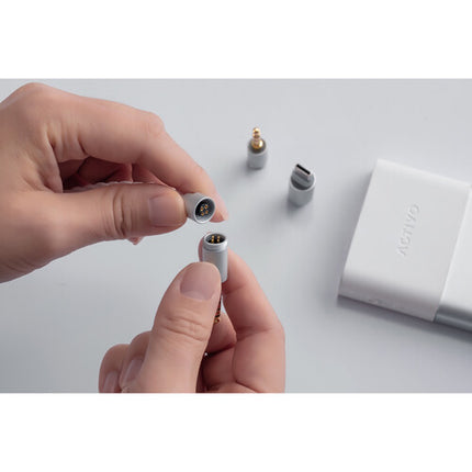 ACTIVO Scoop PSE52 Auriculares In-Ear Cable 3.5mm 4.4mm USB-C Blanco