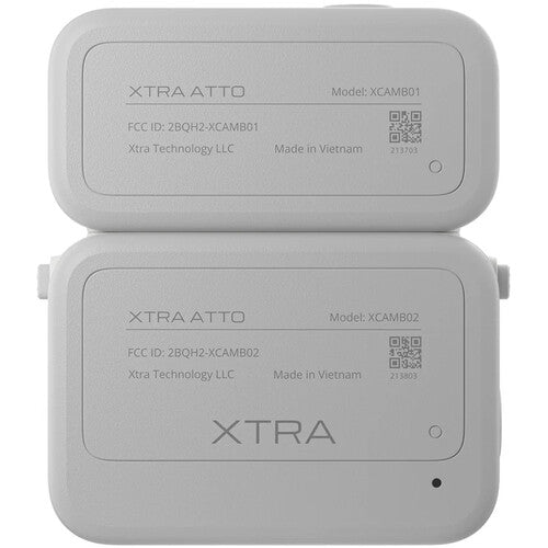 Xtra Atto Cámara de Acción 4K60 143° FOV 128GB con Vision Dock Multifuncional