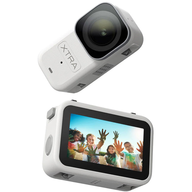Xtra Atto Cámara de Acción 4K60 143° FOV 128GB con Vision Dock Multifuncional