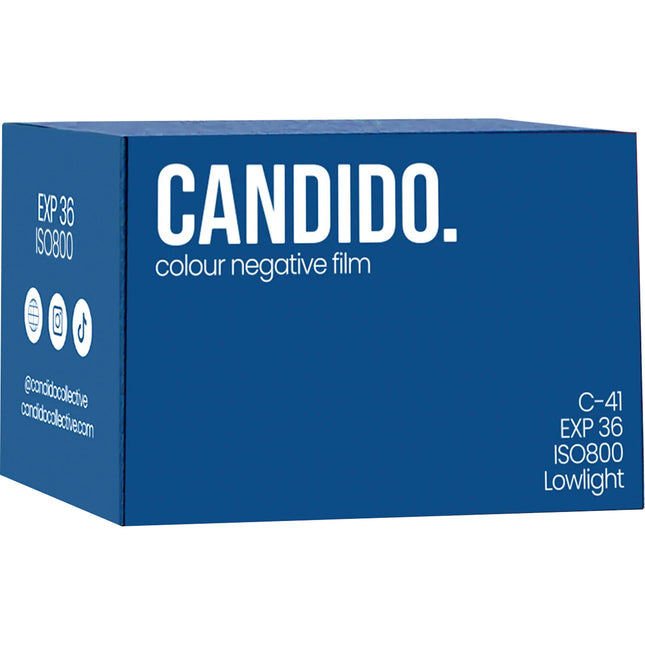 CANDIDO 800 Película Color Negativo 35mm ISO 800 36 Exposiciones