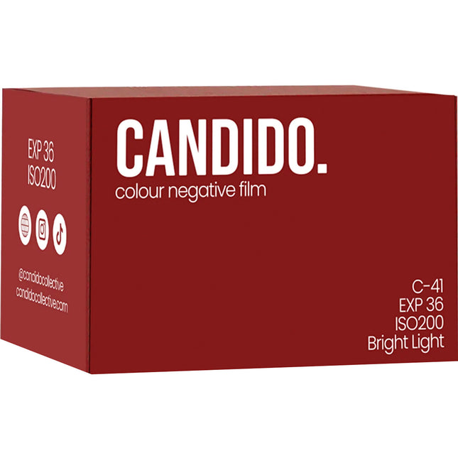 CANDIDO 200 Película Negativa en Color 35mm ISO 200 36 Exposiciones