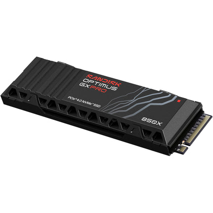 SanDisk 4TB Optimus GX PRO 850X SSD Interno M.2 PCIe 4.0 7300 MB/s Lectura 6600 MB/s Escritura
