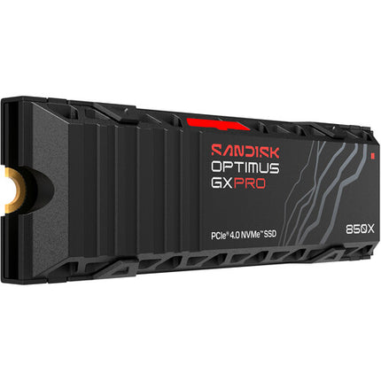 SanDisk 4TB Optimus GX PRO 850X SSD Interno M.2 PCIe 4.0 7300 MB/s Lectura 6600 MB/s Escritura