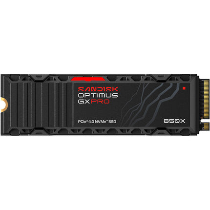 SanDisk 4TB Optimus GX PRO 850X SSD Interno M.2 PCIe 4.0 7300 MB/s Lectura 6600 MB/s Escritura