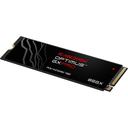 SanDisk 2TB Optimus GX PRO 850X SSD interno M.2 PCIe 4.0 NVMe 7300 MB/s lectura 6600 MB/s escritura