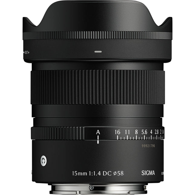 Sigma 15mm f1.4 DC Lente Gran Angular Compacto APS-C para Sony E