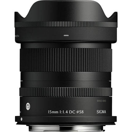 Sigma 15mm f/1.4 DC Lente Gran Angular Rápida para Canon RF