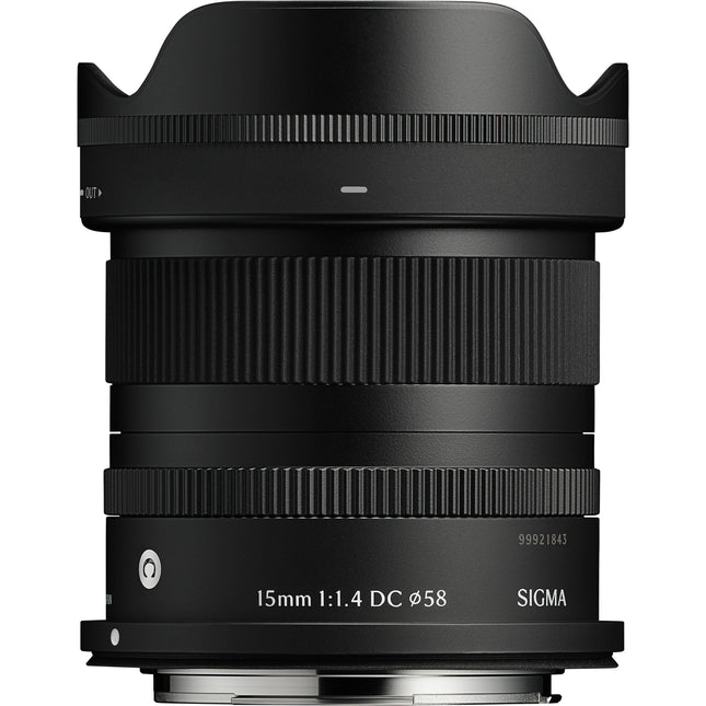 Sigma 15mm f/1.4 DC Lente Gran Angular Rápida para Canon RF
