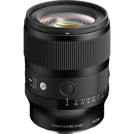 Sigma 35mm f/1.4 DG II Art Lente para cámara full-frame ligero y compacto