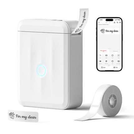 NIIMBOT D110M Impresora Térmica Portátil 203 dpi 1500 mAh Blanco