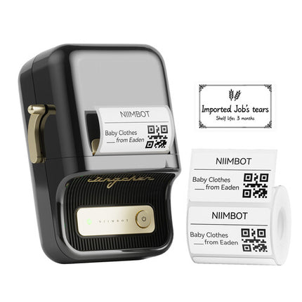 NIIMBOT B21S Impresora Térmica Portátil 2" 203 dpi 1500 mAh Negra