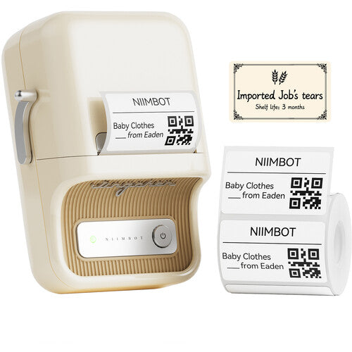 NIIMBOT B21 Impresora Térmica Portátil 2" 203 dpi Bluetooth Blanca