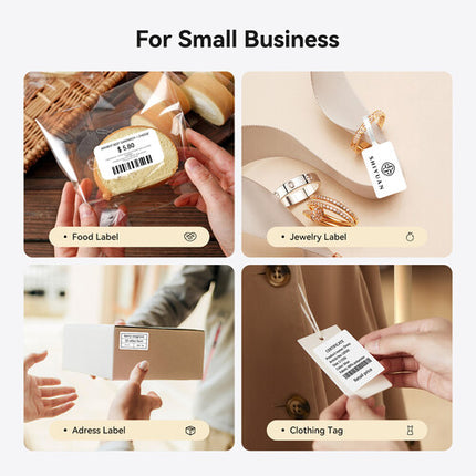 NIIMBOT B21 Impresora Térmica Portátil 2" 203 dpi Bluetooth Blanca