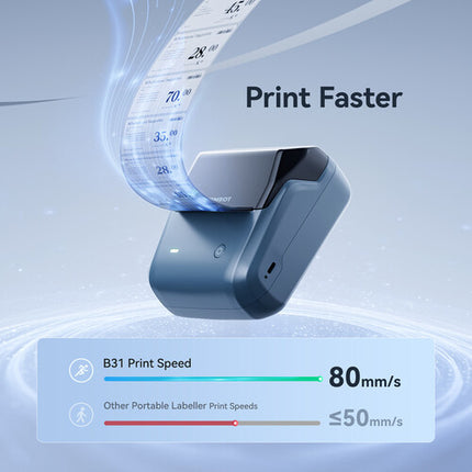 NIIMBOT B31 Impresora Térmica Portátil 3" Resolución 203 dpi Batería 1500 mAh