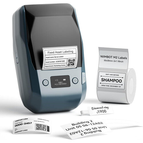 NIIMBOT M2H Impresora de Etiquetas Térmica 2 Pulgadas 300 dpi Azul