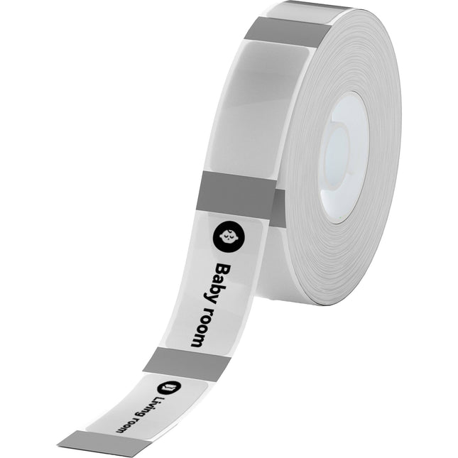 NIIMBOT Rollo de Papel Térmico con 160 Etiquetas Claras 0.55 x 1.57 pulgadas para Impresoras de Etiquetas D/H-Series