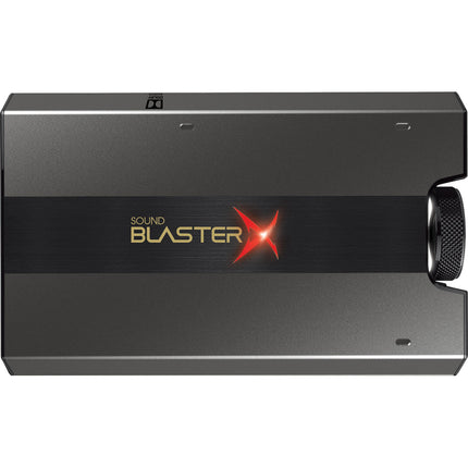 Creative Labs Sound BlasterX G6 tarjeta de sonido externa USB DAC 32-bit 384 kHz con cable óptico