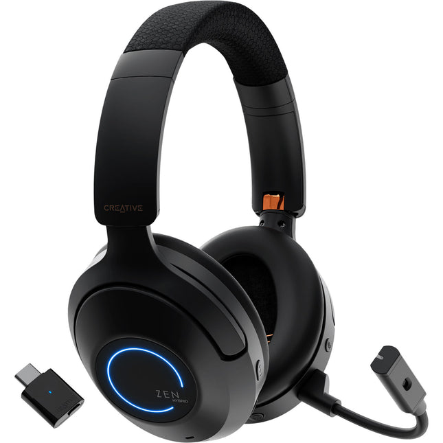 Creative Labs ZEN Hybrid Pro Auriculares inalámbricos Bluetooth LE 100h batería Boom mic detachable
