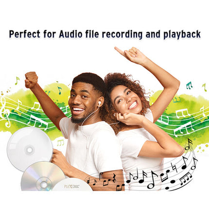 PlexDisc CD-R discos imprimibles hub 700MB 52x 100 unidades