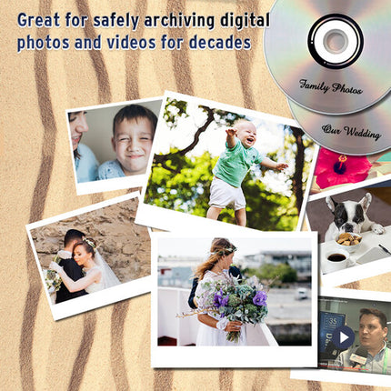 PlexDisc DVD-R 16x Logo Top 100-Pack 4.7GB Capacidad Grabable
