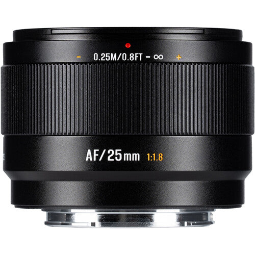 7Artisans Lite Series 25mm f1.8 Objetivo Sony E Metal 9 Hojas Diafragma