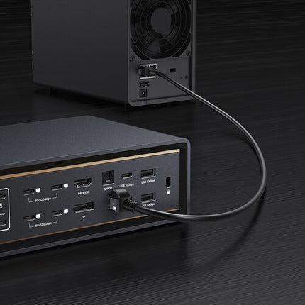 iVANKY FusionDock Ultra Estación de Acoplamiento USB-C 29 en 1 con 4 Pantallas y 140W Passthrough