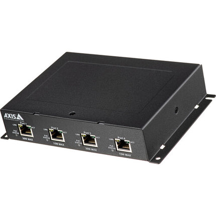 Axis Communications TU8011 Extensor PoE Interior 4 Puertos 100 m 30 W