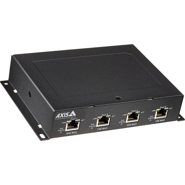 Axis Communications TU8011 Extensor PoE Interior 4 Puertos 100 m 30 W