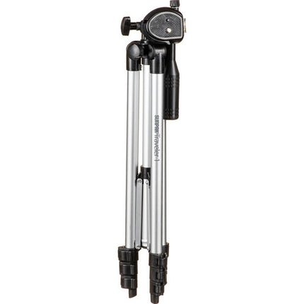 Sunpak 504DLX Trípode de Viaje de Aluminio Capacidad 2 kg Altura 40 cm a 127 cm