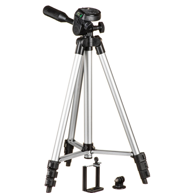Sunpak 504DLX Trípode de Viaje de Aluminio Capacidad 2 kg Altura 40 cm a 127 cm