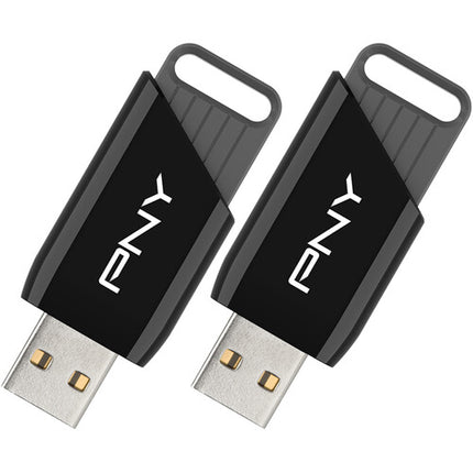 PNY Attache X USB 3.2 Gen 1 Memoria Flash 256GB 130MBs 2-Pack
