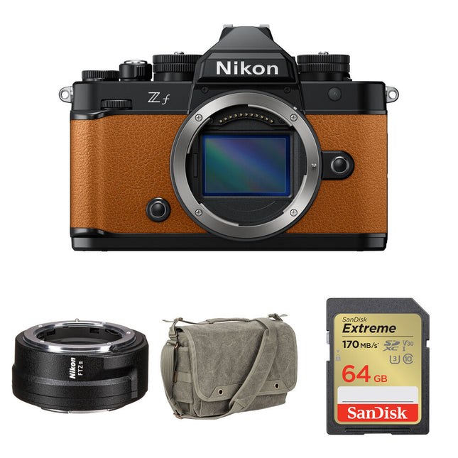Nikon Zf Cámara sin Espejo 24.5MP 4K Bolsa y Tarjeta 64GB