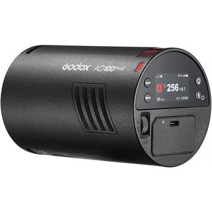Godox AD100Pro II Flash de Bolsillo 100Ws Kit 2 Luces con Accesorios