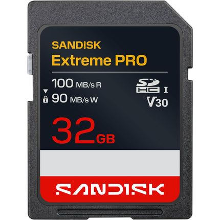 SanDisk 32GB Extreme PRO Tarjeta de Memoria SDHC UHS-I 100MB/s lectura 90MB/s escritura