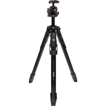 Manfrotto ONE Photo Tripode de Aluminio con Cabeza esférica XPRO capacidad 12 kg altura 10 a 175 cm