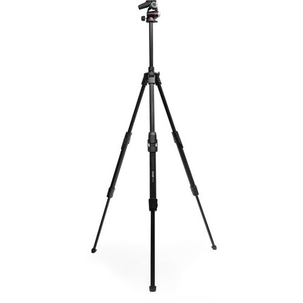 Manfrotto ONE Trípode de Aluminio con Cabezal Pan/Tilt XPRO 3 Vías 3 9 a 70 Pulgadas 26 5 lb Capacida