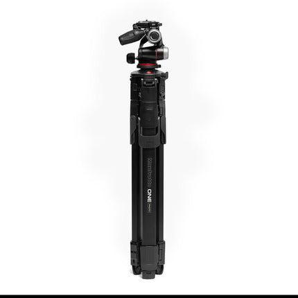 Manfrotto ONE Trípode de Aluminio con Cabezal Pan/Tilt XPRO 3 Vías 3 9 a 70 Pulgadas 26 5 lb Capacida