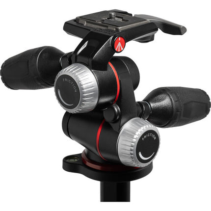 Manfrotto ONE Trípode de Aluminio con Cabezal Pan/Tilt XPRO 3 Vías 3 9 a 70 Pulgadas 26 5 lb Capacida