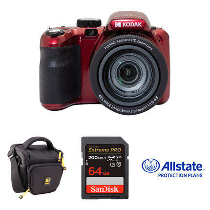 Kodak PIXPRO AZ425 Cámara Digital 20MP Zoom Óptico 42x Bundle Básico