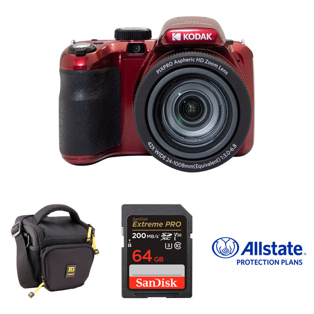 Kodak PIXPRO AZ425 Cámara Digital 20MP Zoom Óptico 42x Bundle Básico