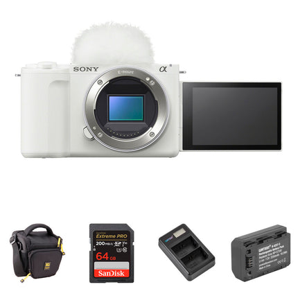 Sony ZV-E10 II Cámara Evil 26MP 4K60FPS Bag Tarjeta 64GB