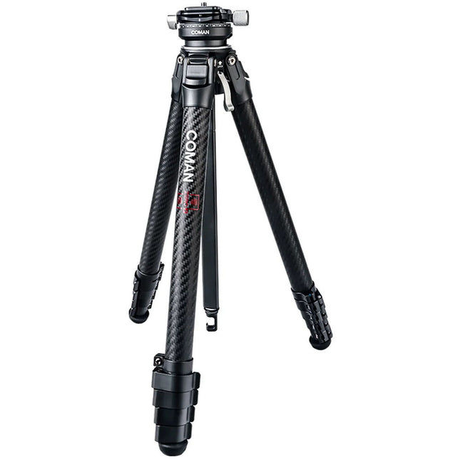 COMAN Zero Y Trípode de Fibra de Carbono con Cabezal Esférico 61.7" 39.7lb Capacidad